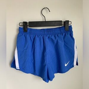Nike Blue Mesh Running Short Small
